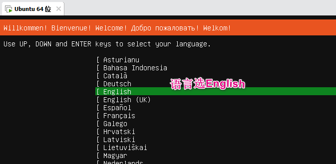 vmware中安装 ubuntu 22.04 live-server
